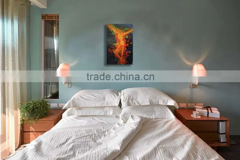 Wooden modern simple abstract paintings for office decor