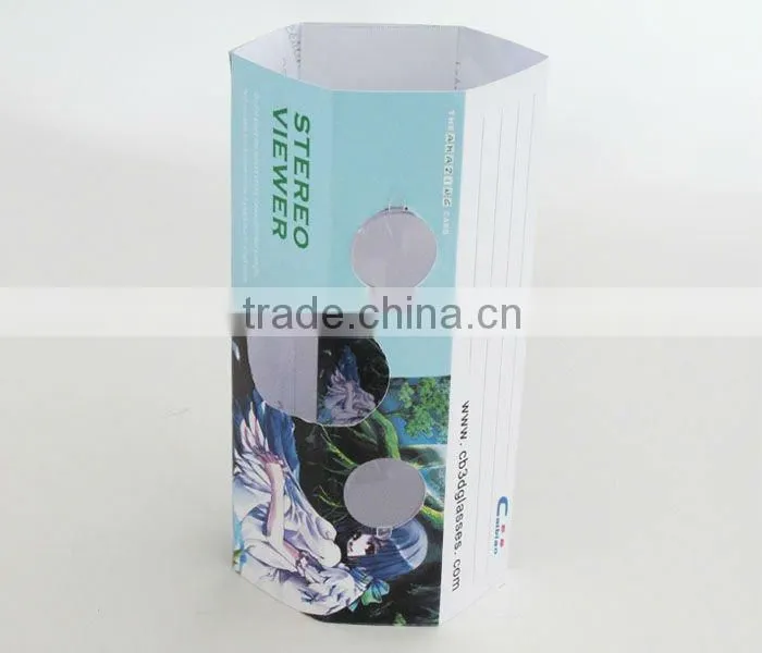 New arrival paper 3d stereoviewer for promotion and sale