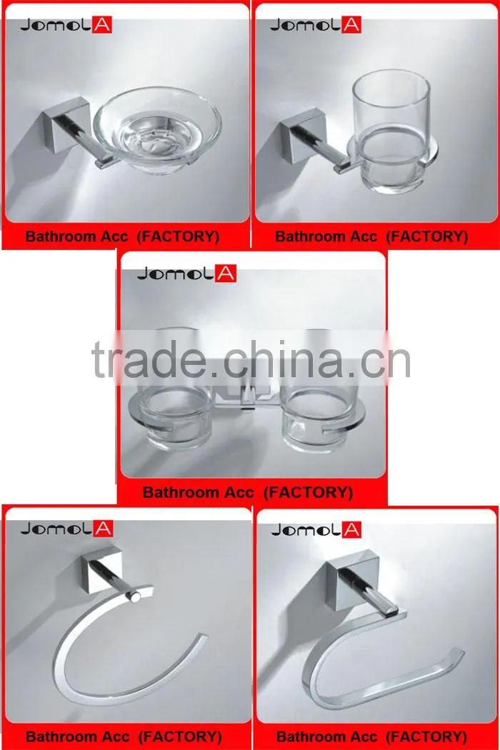 MODERN BATHROOM TUMBLER HOLDER WITH GLASS