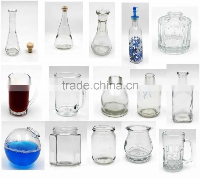 Westerners most liked 1L pearl wine glass bottle