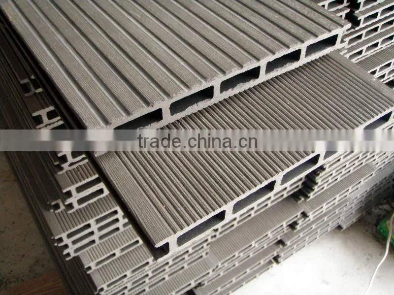 Solid Wood plastic composite WPC outdoor decking