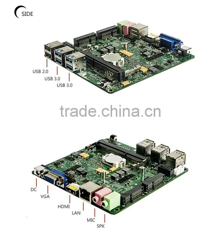 Wholesale Mini PC Computer Industrial motherboard Single Board Computer X31-4500u Support Win7/XP/Win 8