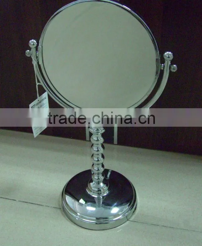 luxury Personalized balls chain stem high grade stainless steel vanity table mirror