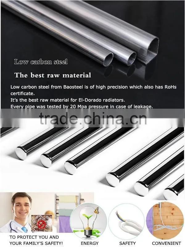 High Quality low-carbon steel Bathroom hardware accessory towel warmer