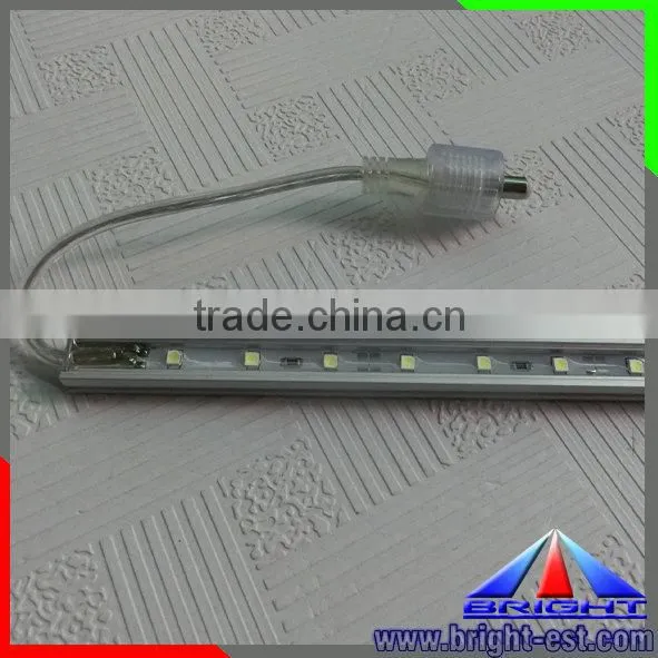 High lumens 3528 SMD LED hard strip bar light, 8mm width avaliable led 2835,3528 strip light with aluminum
