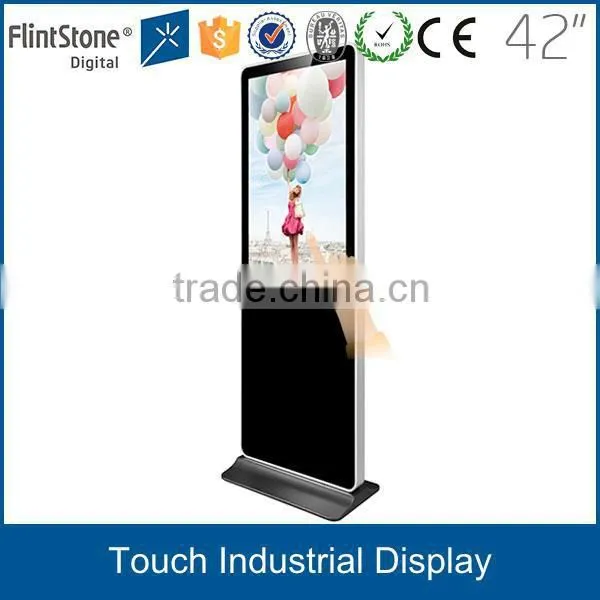 42 inch touch screen tv monitor, cctv monitor tv, full HD 42" cctv monitor with bnc input