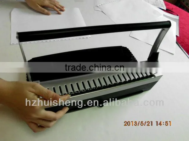 Office equipment double wire binding machine HS815