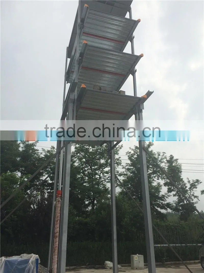 Inground parking lift smart automated hydraulic garage car lift