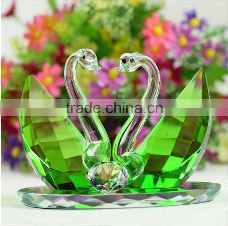Crystal Swan As Wedding Crystal Gifts Souvenirs Favors