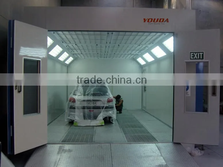 Economic high quality CE Car painting room, Paint spraying booth