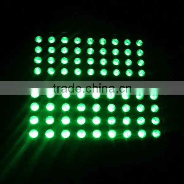 72*10w led wall washer projection lights For New Design Light