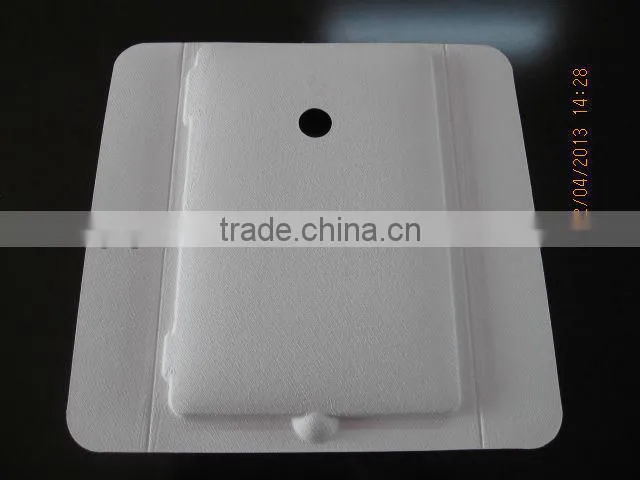 Quality assured biodegradable disposable smart radio packaging tray