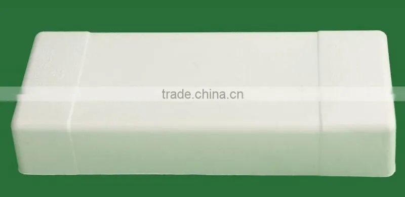 Dongguan Factory supplier 100% Biodegradable Recycle White compressed molded pulp packaging
