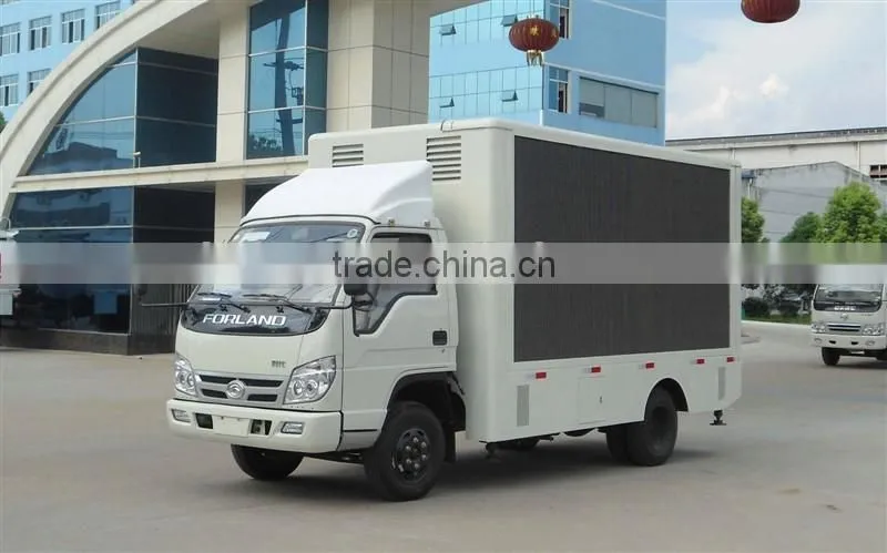 Export truck RHD led advertising truck for sale