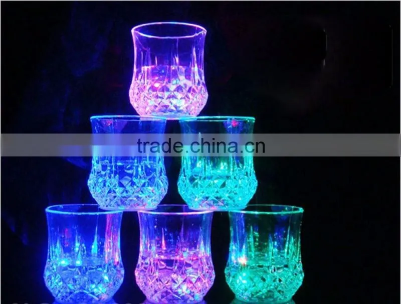 custom led flashing cup led reflector cup flashing led plastic cup