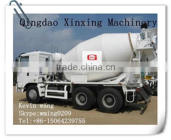9 CBM 6*4 concrete mixer truck HOWO chassis