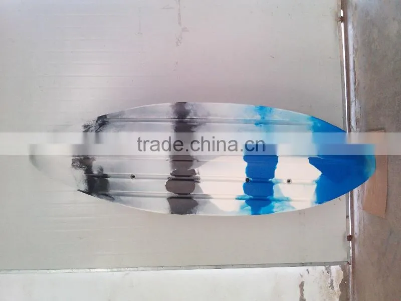 Parent-child kayak with electric motor