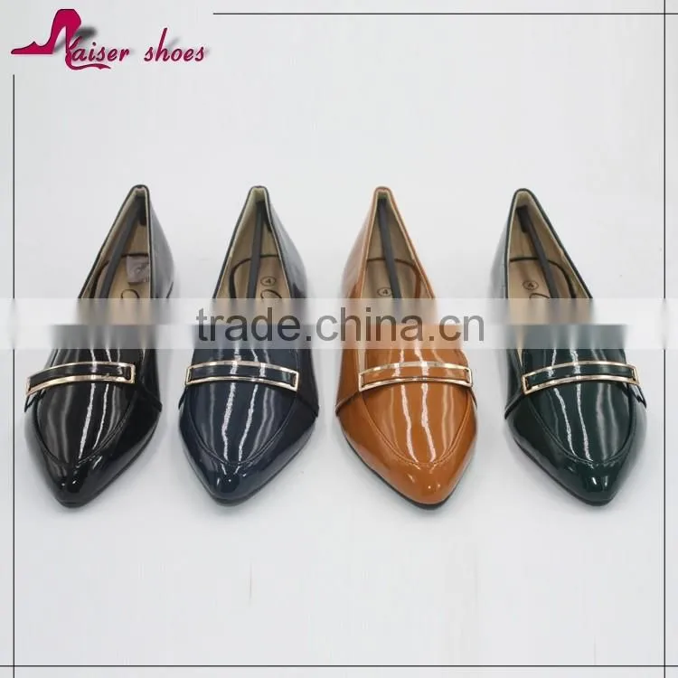 SSKG16-051patent pu women shoes ladies, fashion import shoes, nice cheap shoes