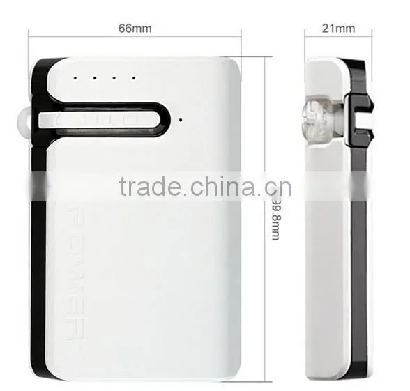 alibaba wholesale 7800mah bluetooth power bank external charger for iphone/samsung galaxy s4 mobile phone