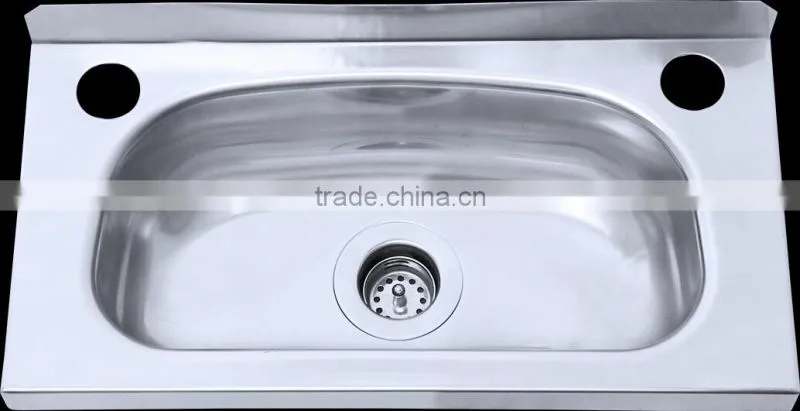 Wallmounted washbasin laundry stainless steel sink hand sink