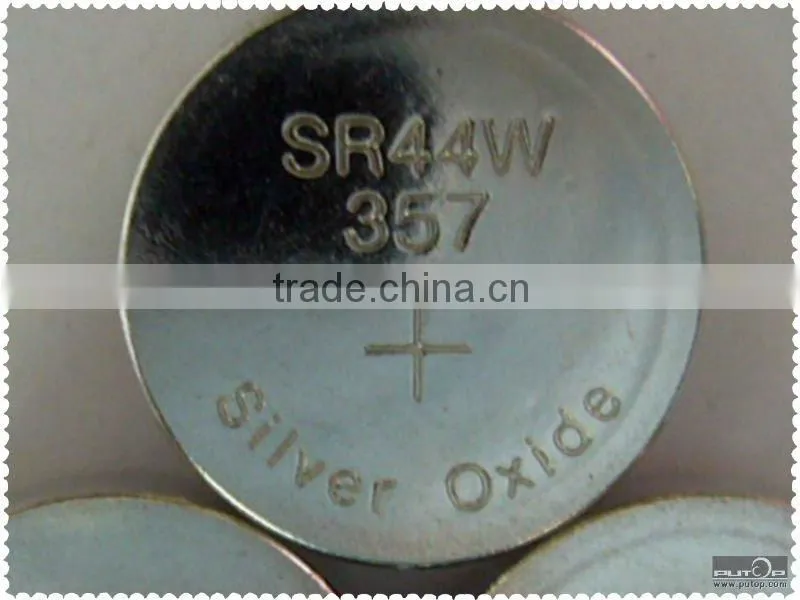 357 SR44 1.55 Volt Silver Oxide Watch Battery SR44W Battery