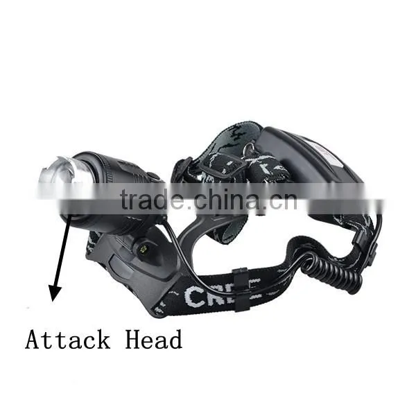 Bright White headlight High Power UV Headlamp Rechargeable Multifunction headlamp