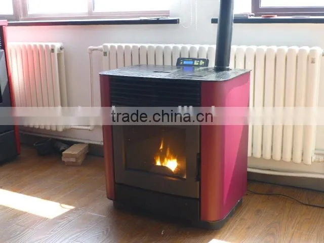 green power auto-feeding and auto-ignite wood pellet stove 9KW NB-PF