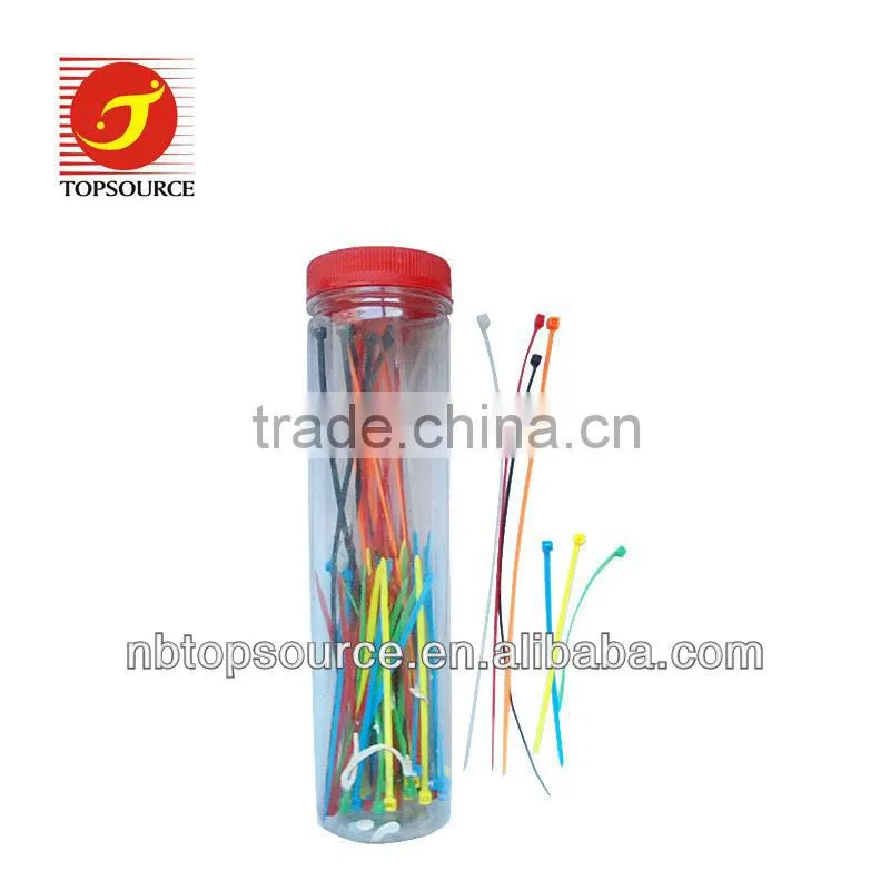 100pc Flexible Nylon Cable Tie