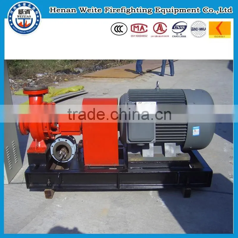Speed 1480Kw Weite Fire Fighting Pump set used to gas station fire and rescue equipment Fire Pump