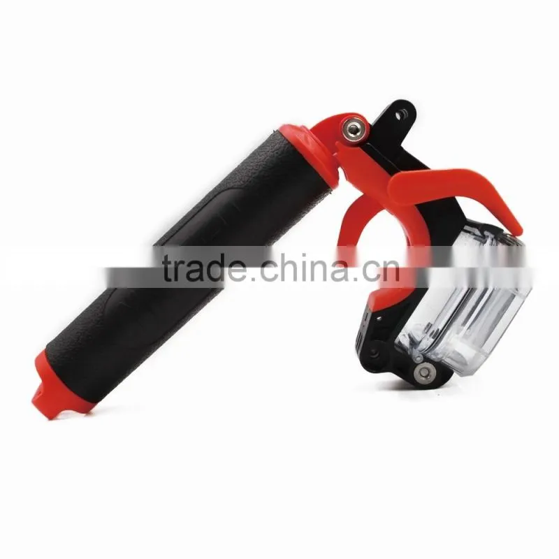 Telesin New Floating bobber grip handle with pistol trigger and cellphone clip for Go Pro, Xiaomi and SJCAM cameras