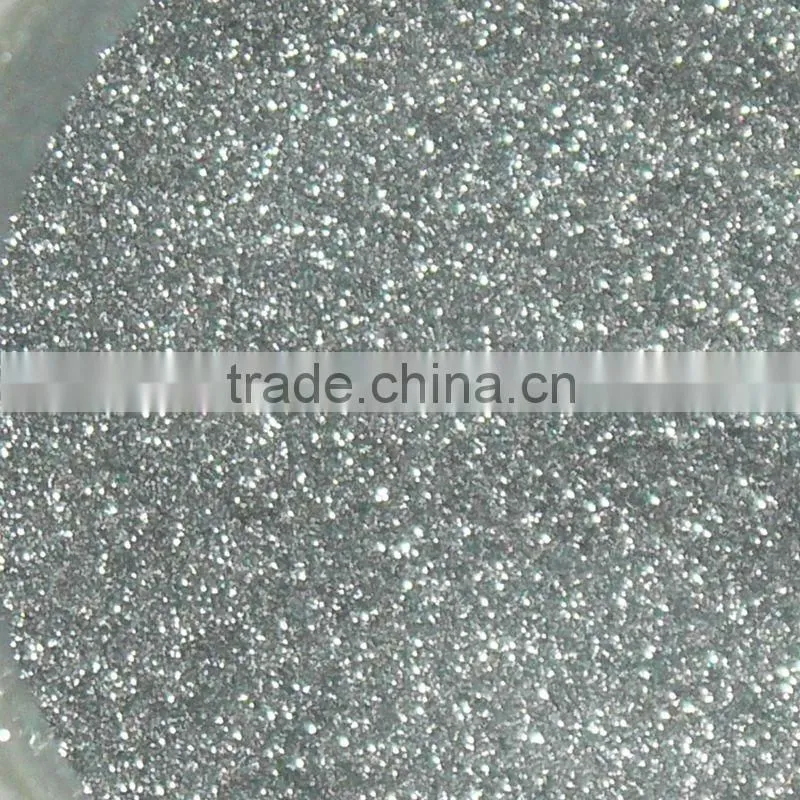 PET 1/256 Silver Color Solvent resistance UV resistance glitter powder