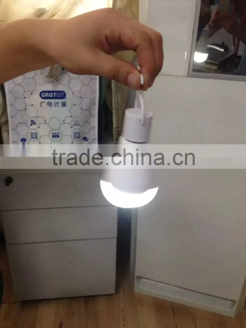 New shape Smart Emergency led bulb 5W 7W rechargeable bulb E27 B22 internal lithium battery emergency time last 5 hours