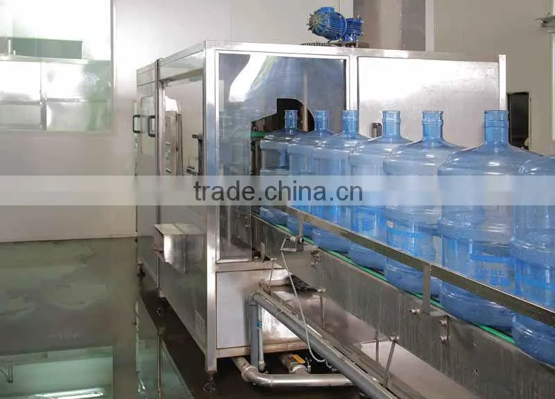 Automatic 5 gallon bottle washing machine