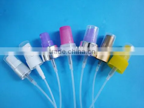 Black cream pump, cosmetic sprayer, 20/410, 24/410, sprayer pump