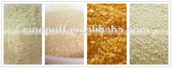 Panko Bread Crumbs Extruder/Stanless Steel Bread Crumb Processing Line/Yellow Bread Crumb Grinder