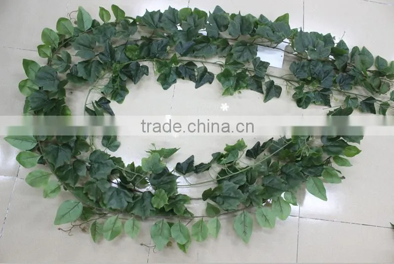 Artificial hanging rattan wall plant for indoor decoration