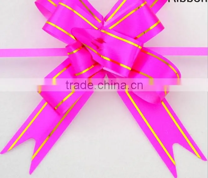 wholesale packing gift box pull ribbon bow