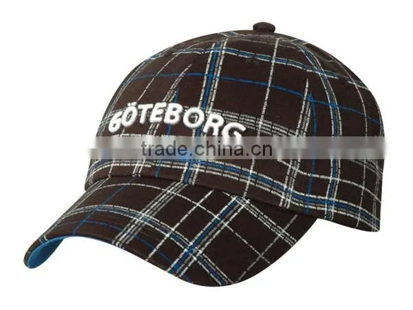 fashion High Quality Baseball Hats Top Quality Custom fiber optic Baseball Cap with leds(REACH)