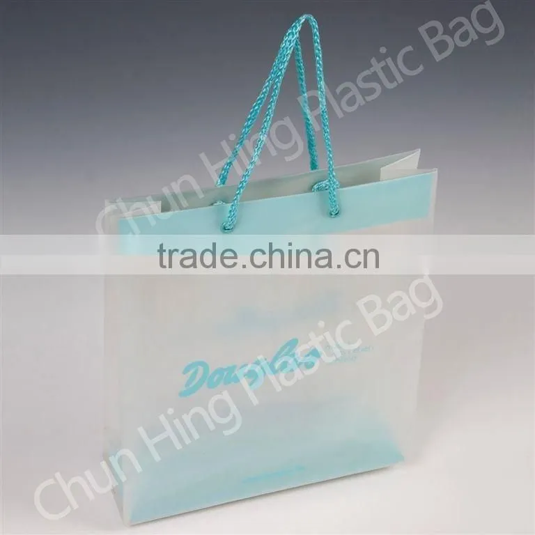 Custom printed plastic shopping bag