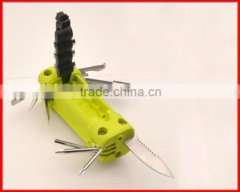 mutil swiss knife with LED/tool set/screwdriver