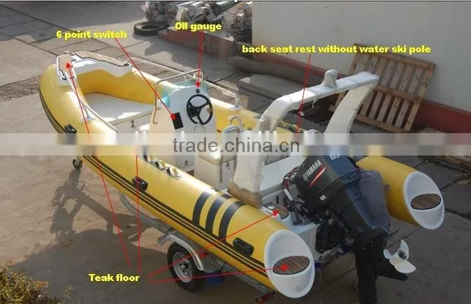 rib boat 520 rib boat with motor