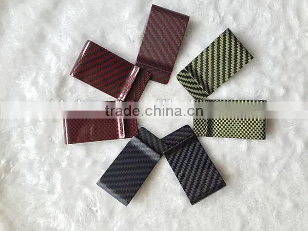 3k carbon fiber money clip