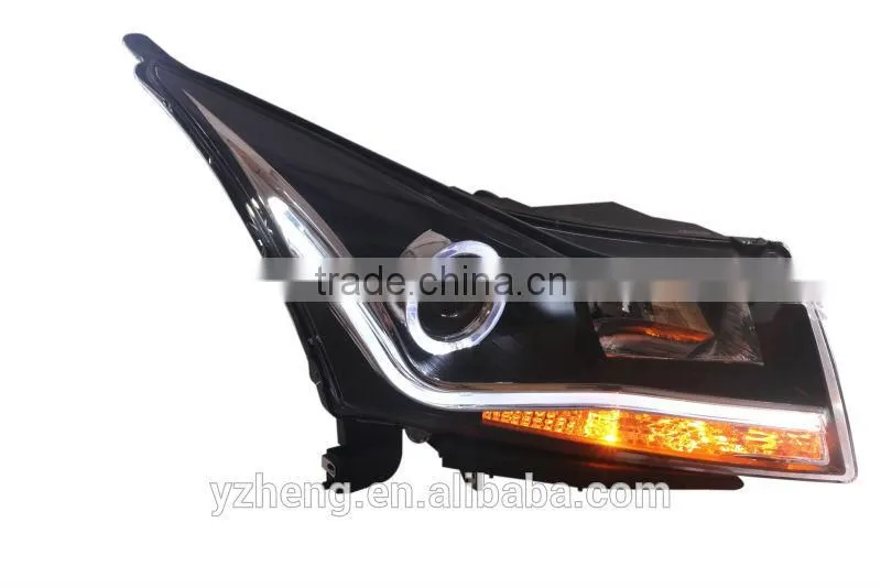 Modified car head lamp for CHEVROLET CRUZE head light (ISO9001&TS16949)