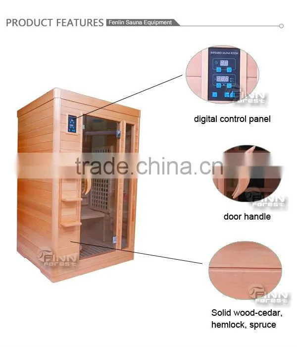 1-6 person use easy install and portable infrared sauna rom
