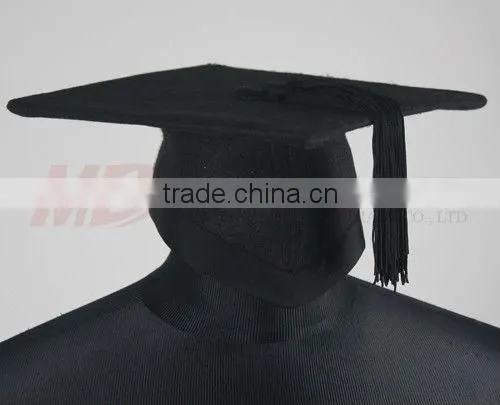 Black UK Mortarboards with Tassel-Economic Style