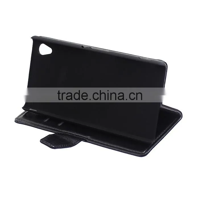 Wholesale Flip Cover Leather Case For Sony Xperia M4 Aqua,For Sony Xperia M4 Aqua Book Cover Stand Case