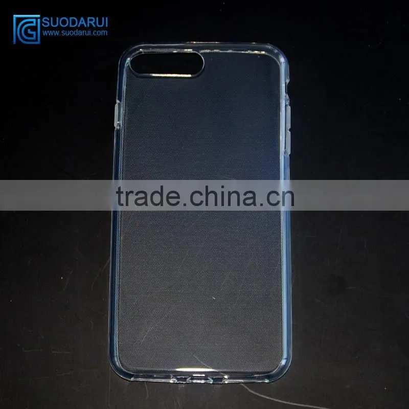 In stock Soft Gel TPU Case For Apple Iphone 7 Pro 5.5'' Clear Cover