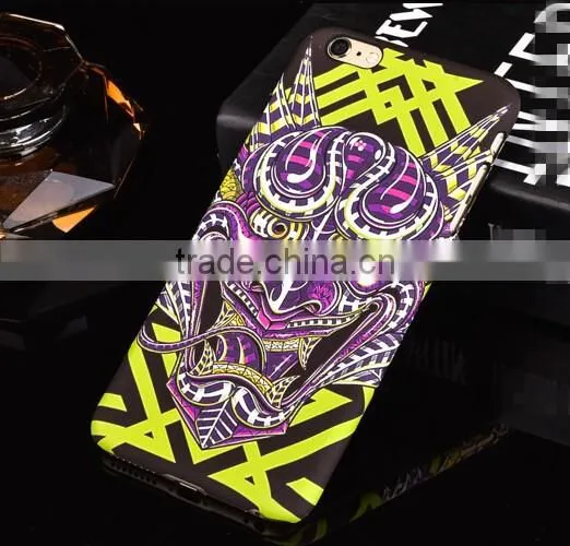 2016 new Style Skeleton Noctilucence Mobile Phone Case for iphone 6/6s