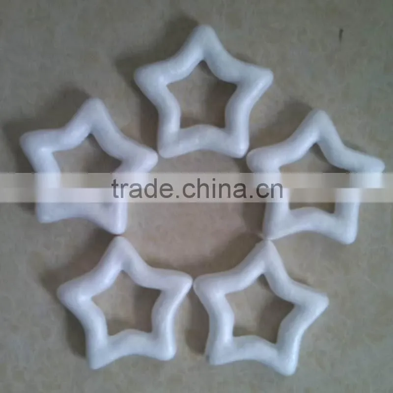 polystyrene christmas star for decoration