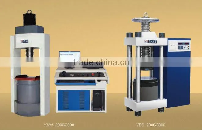YAW computer concrete compression test machine